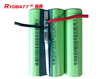 Paquet 3.7V 7.8Ah/paquet électrique de batterie de l'ion 18650 de 1S3P Li de batterie de bicyclette