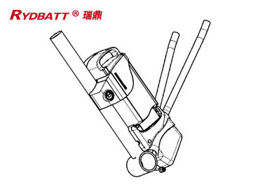 Paquet Redar Li-18650-10S4P-36V 8.8Ah de batterie au lithium de RYDBATT CLS-3 (36V) pour la batterie électrique de bicyclette