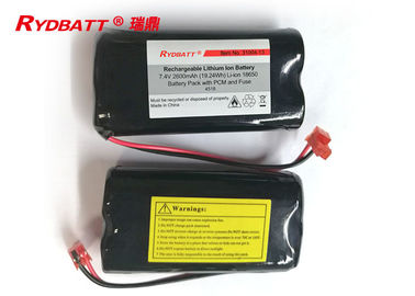 Lon du paquet 2600mAh Li de batterie de 2S1P 7,4 V 18650 pour l'OEM électrique d'outil disponible