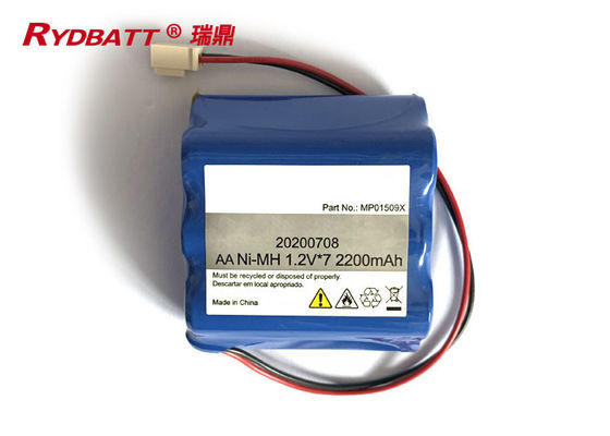 Paquet de batterie du matériel médical 7S1P 8.4V 2200mAh Nimh