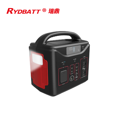 Centrale de Ryder Portable, support de batterie de 600Wh LiFePO4, débouchés purs à C.A. d'onde sinusoïdale de 220V 500W, entrée du palladium 100W USB-C