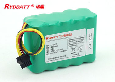 Batterie de Nimh de paquet de batterie de 10S1P 12v 2000mah Nimh/12 volts pour le décapant d'ECOVACS