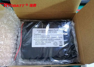 60100130 paquets 2S1P 7.4V 9.5Ah de batterie de polymère de Li pour l'équipement électrique